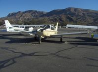 N4973J @ SZP - 1968 Piper PA-28R-180 ARROW, Lycoming IO-360 180 Hp - by Doug Robertson