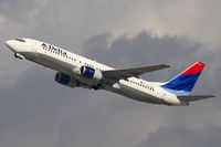 N378DA @ LAX - Delta Airlines N378DA (FLT DAL1899) climbing out from RWY 25R enroute to Boston Edward Lawrence Logan Int'l (KBOS).