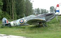 3W-K @ LEY - Supermarine Spitfire - by Volker Hilpert