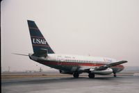 N225US @ KIND - Boeing 737-200 - by Mark Pasqualino