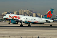 N674AW @ KLAS - America West Airlines / 2005 Airbus A320-232
