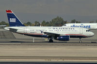 N836AW @ KLAS - US Airways / 2005 Airbus A319-132 - by Brad Campbell