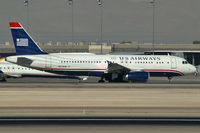 N679AW @ KLAS - US Airways / 2005 Airbus A320-232 - by Brad Campbell