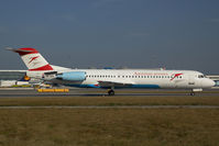 OE-LVK @ VIE - Austrian Arrows Fokker 100 - by Yakfreak - VAP