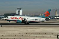 N307AW @ KLAS - America West Airlines / 1990 Boeing 737-3G7 - by Brad Campbell