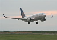 N13720 @ BKL - Continental 737-700 taking off at Burke Lakefront for short trip to Hopkins - by Florida Metal