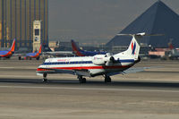 N849AE @ KLAS - American Eagle Airlines / 2003 Embraer EMB-135KL - by Brad Campbell
