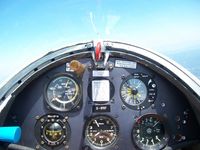 D-8767 - PIK 16c Vasama Insturment Panel, in flight - by Rudi Fehlhaber