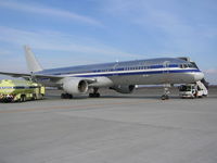 N701TW @ RJCC - Refuel at Sapporo, Japan during ferry to Taipei by T. Jolma, J Boling and D. Sullivan - by John J. Boling
