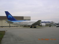 N965AW @ EDDF - Boeing 757; MSN 24965, at Frankfurt, Germany after ferry from Istanbul by J. boling and T. Jolma - by John J. Boling