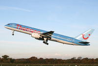 G-BYAI @ EGCC - Tomo's 757 off of 24L. - by Kevin Murphy