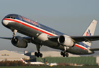 N184AN @ EGCC - AA 757 - by Kevin Murphy