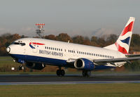 G-DOCS @ EGCC - BA old 737 - by Kevin Murphy