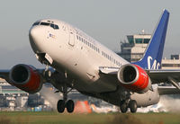LN-RPK @ EGCC - SAS close up - by Kevin Murphy