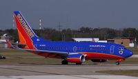 N238WN @ HOU - Taking off on 12R - by Michael Bludworth