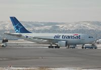 C-GTSY @ CYYC - Santa's sleigh shouldn't be here at this time of day.  Should be in Mexico, Cuba, Dominican - warmer climes.