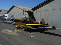 N9910B @ SZP - 1993 Avions Mudry Et Cie CAP 10B Acrobatic, Lycoming AEIO-360-B 180 Hp, pilot/owner respotting aircraft - by Doug Robertson