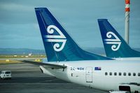 ZK-NGH @ AKL - you just gotta love Air NZ's koru tail - by Micha Lueck