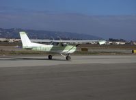 N11732 @ CMA - 1974 Cessna 150L, Continental O-200 100 Hp, taxi - by Doug Robertson