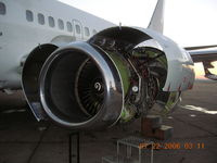 N458AN @ SBPA - CFM-56 checks prior to test flight - by John J. Boling
