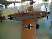 G-USTV @ X2HF - Messerschmitt Bf 109 on display at RAF Museum, London, England - by John J. Boling