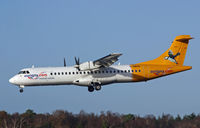 G-BWDB @ EGHH - ATR 72 - by Les Rickman