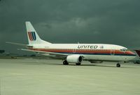 N355UA @ KDFW - Boeing 737-300