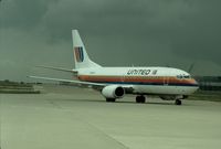 N355UA @ KDFW - Boeing 737-300