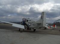 N548NA @ CMA - North American T-28C TROJAN, Wright-Cyclone R-1820-9HD 1,425 Hp, popular attraction - by Doug Robertson