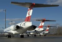 OE-LME @ VIE - Austrian Airlines MD80 - by Yakfreak - VAP