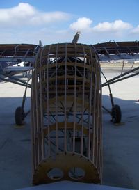 N77696 @ CMA - 1947 Fairchild F24R-46 (UC-61K), Ranger L-440-3 200 Hp, dorsal fuselage/bulkheads detail - by Doug Robertson