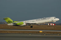 D-AGPM @ VIE - DBA Fokker 100