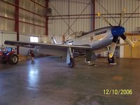 N1751D @ AUM - In the Hangar at AUM - by Ed Wells