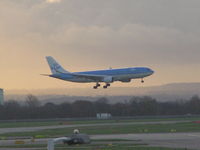 UNKNOWN @ EGLL - KLM A-330 early morning arrival runway 27L, Heathrow - by John J. Boling