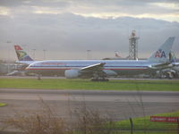 UNKNOWN @ EGLL - American Airlines B-777 taxi out at Heathrow - by John J. Boling