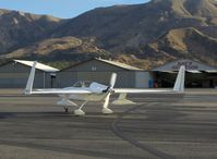 N86JP @ SZP - 1986 Potter LONG-EZE Canard, Lycoming O-235 115 Hp, taxi onto Rwy 22 - by Doug Robertson
