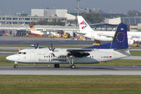D-AFKM @ VIE - Contact Air (Team Lufthansa) Fokker 50