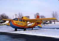 N335G @ DPA - At the West Tower Tie Down