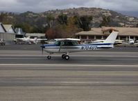 N704UT @ SZP - 1976 Cessna 150M, Continental O-200 100 Hp, dual instruction flight landing roll Rwy 22 - by Doug Robertson