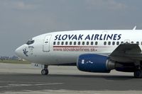 OM-AAA @ BTS - Slovak Airlines Boeing 737-300 - by Yakfreak - VAP