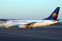 D-AHIB @ SCN - new Airline logo - by Volker Hilpert