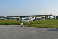 N6495K @ FWN - Little 1975 Cessna soaks up the rays at Sussex Airport. - by Daniel L. Berek