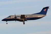 N250YV @ LAX - United Express (SkyWest Airlines) N250YV (FLT SKW6160) from San Diego Int'l (KSAN) on short final to RWY 25R early in the morning.