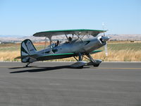 N490B @ PRB - 1982 Bayer Starduster SA300 homebuilt taxying @ Paso Robles Municipal Airport, CA - by Steve Nation