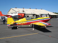 N79SH @ PRB - Fierce Allegiance LLC 1997 Extra Flug EA 300L down from Missoula, MT for airshow @ Paso Robles Municipal Airport, CA - by Steve Nation
