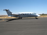 N145SL @ PRB - Winter Street Corp (Bedford, MA) 2004 Piaggio P180 taxying during airshow @ Paso Robles Municipal Airport, CA - by Steve Nation