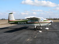 N7297E @ 2Q3 - 1959 straight-tail Cessna 182B @ University Airport, Davis, CA - by Steve Nation