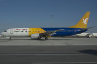 TC-APG @ VIE - Pegasus Boeing 737-800 in Myanmar Airways colors - by Yakfreak - VAP