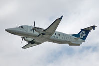 ZK-EAB @ WLG - Climbing out of Wellington - by Micha Lueck