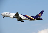 HS-TJU @ YBBN - Thai's newest Boeing 777-2D7(ER) - by DaveWilson